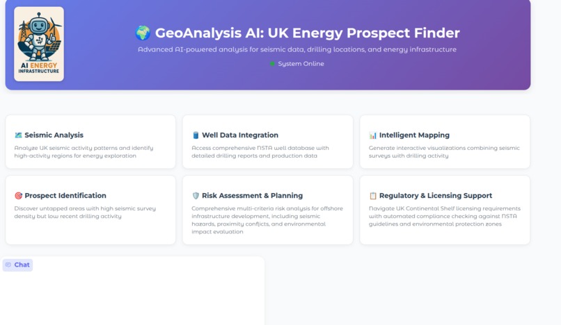 GeoAnalysis AI: UK Energy Prospect Finder – screenshot 2