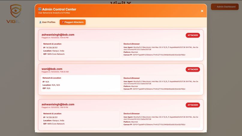 VigilX – screenshot 9