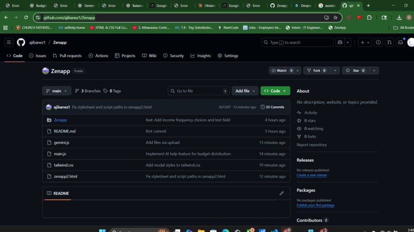 ZenApp- Your Budget asssiant – screenshot 1