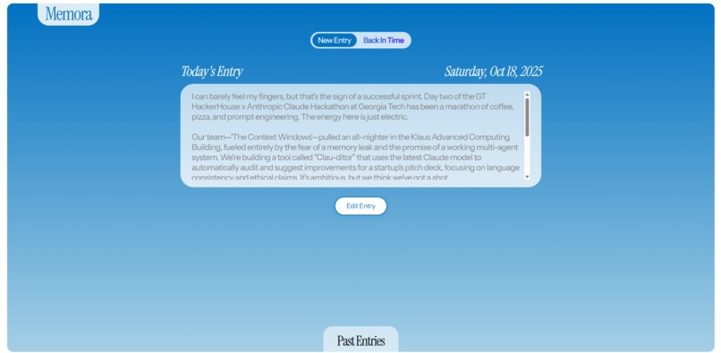 Memora  – screenshot 2