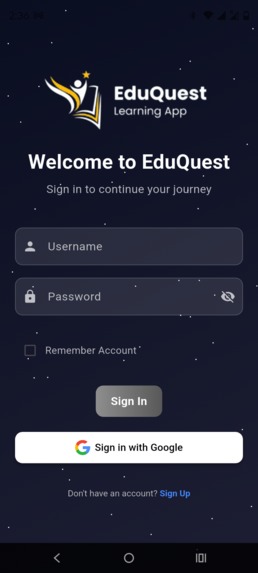 EduQuest – screenshot 1