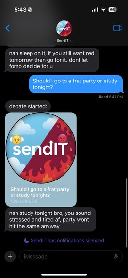 SendIt – screenshot 2