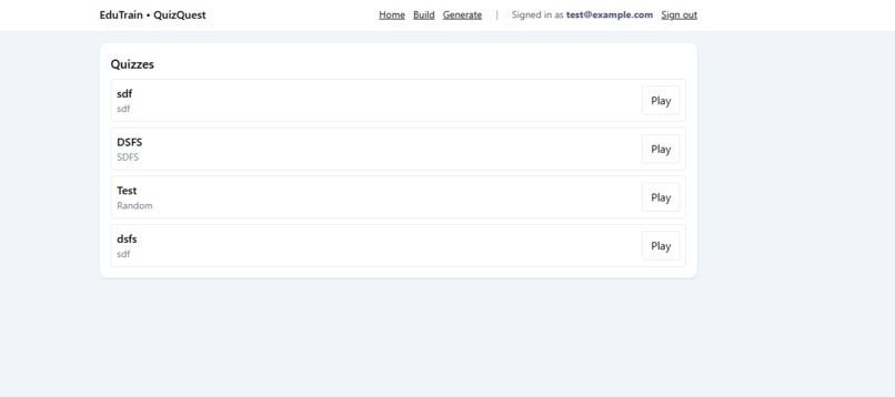 EduTrain - QuizQuest – screenshot 3