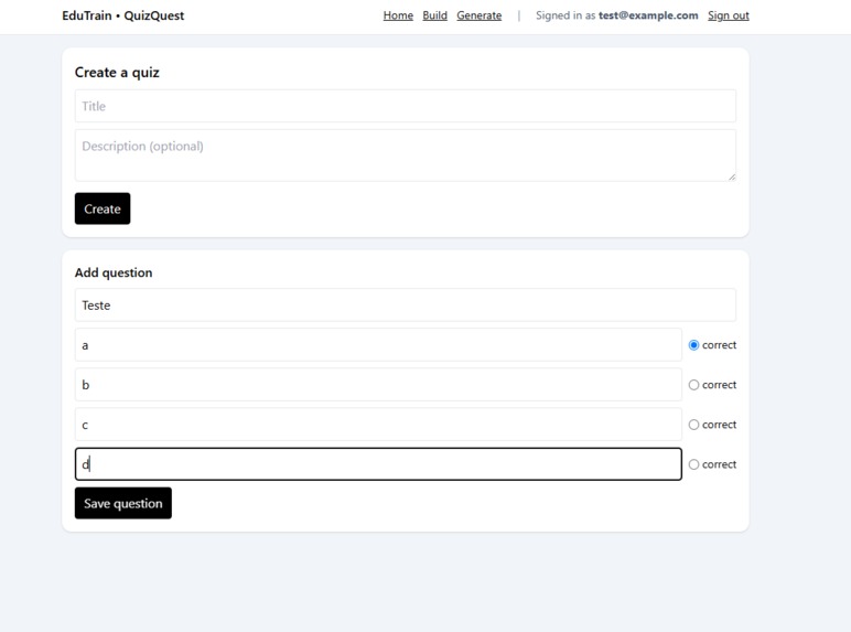 EduTrain - QuizQuest – screenshot 4