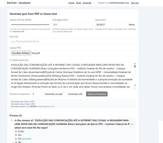 EduTrain - QuizQuest – screenshot 5