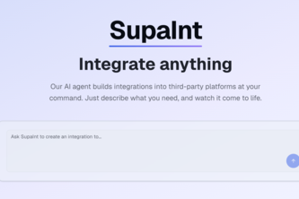SupaInt Integration Agent