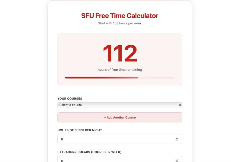 Free Time Calculator – screenshot 1