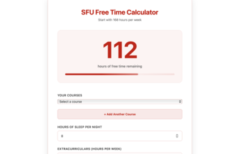 Free Time Calculator