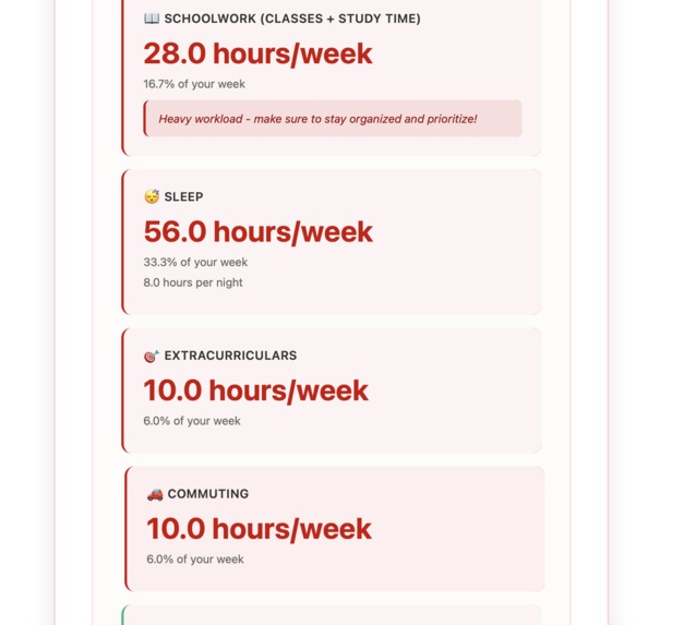 Free Time Calculator – screenshot 2