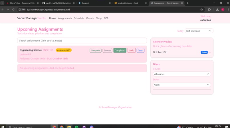Secret Manager – screenshot 2