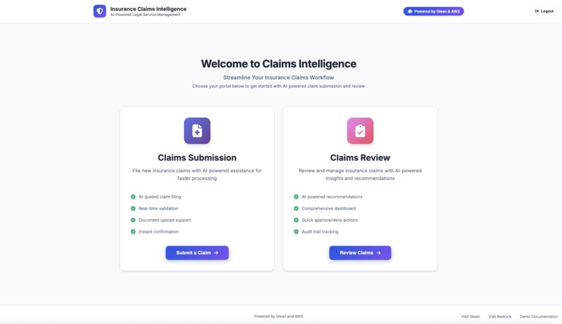 Intelligent Insurance Claims Platform – screenshot 3