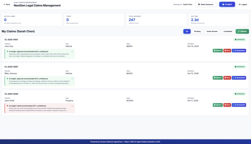 Intelligent Insurance Claims Platform – screenshot 5