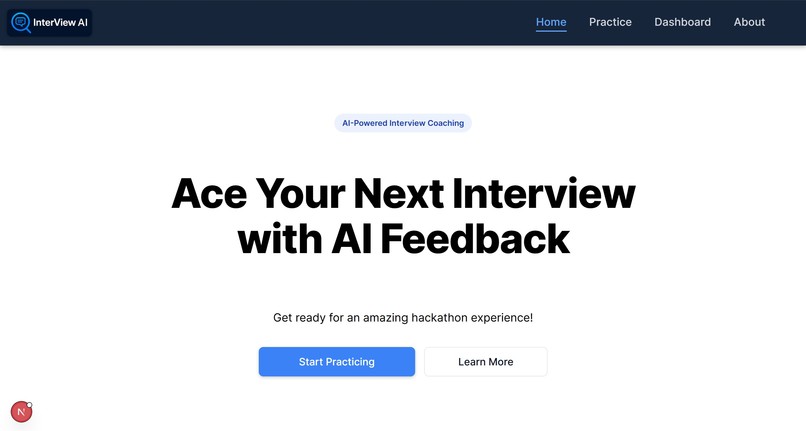 InterView AI – screenshot 1