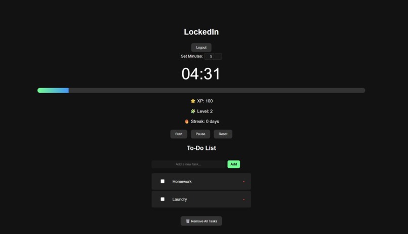 LockedIn – screenshot 1