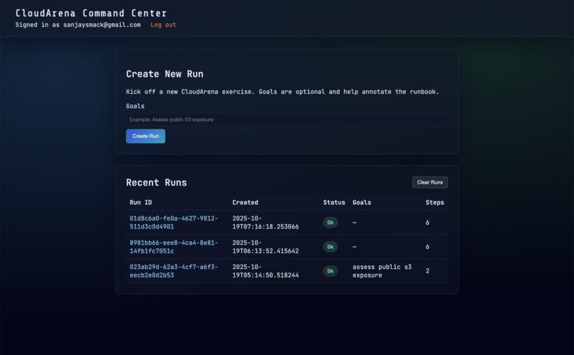 CloudArena – screenshot 1
