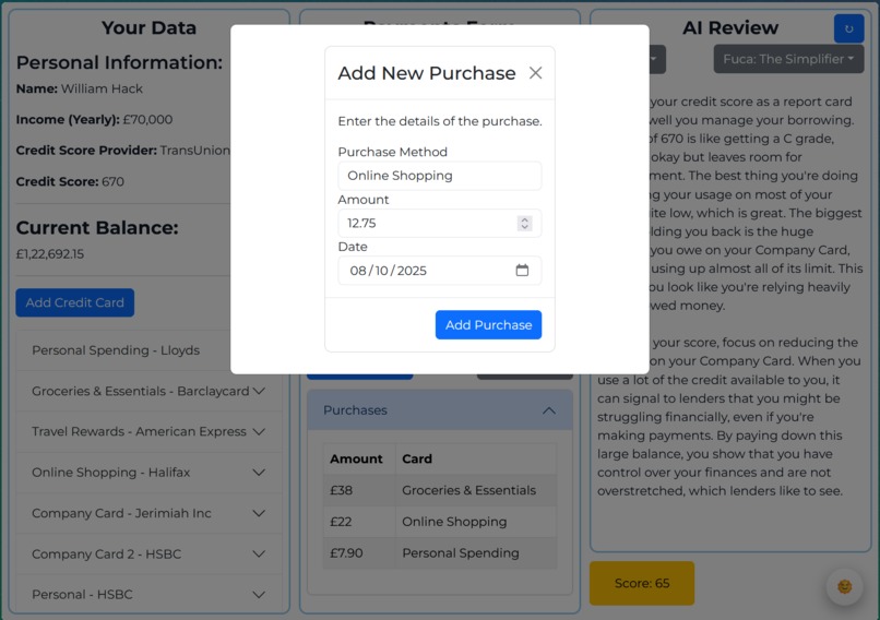 CredEasy – screenshot 3