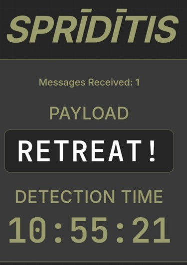 9 - Messaging system "Sprīdītis" – screenshot 5