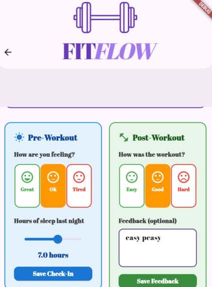 FitFlow – screenshot 3