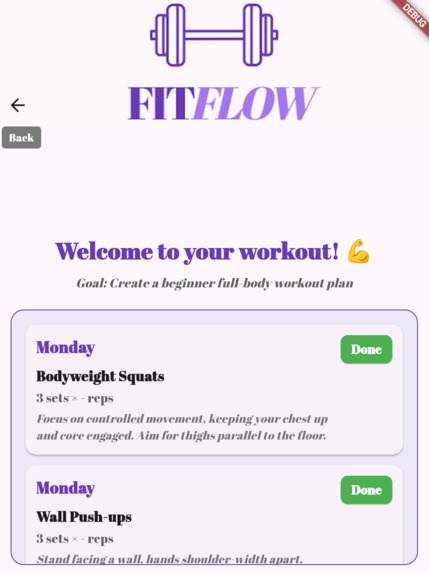FitFlow – screenshot 4