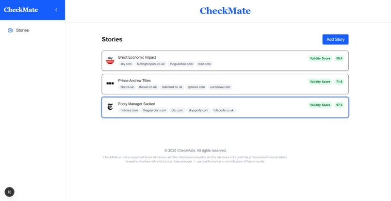 CheckMate – screenshot 1
