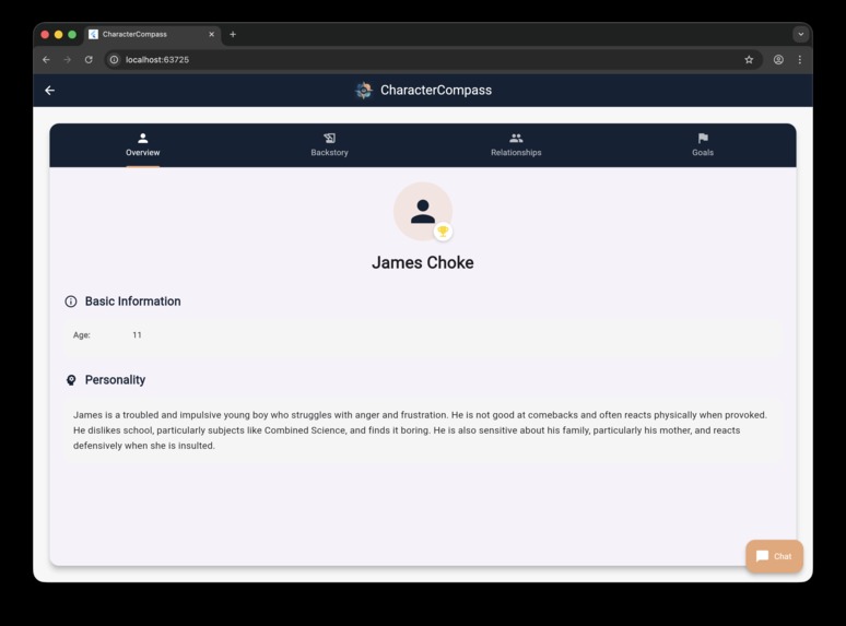CharacterCompass – screenshot 2