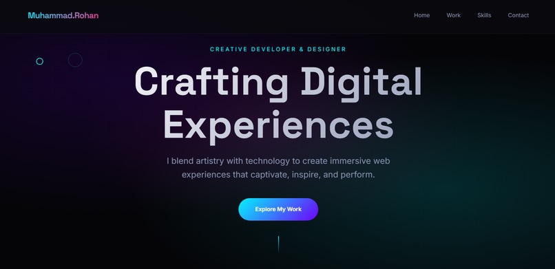 My Portfolio – screenshot 1