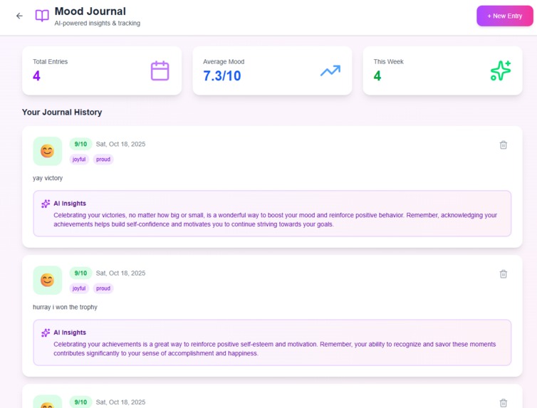 MindEase – screenshot 2
