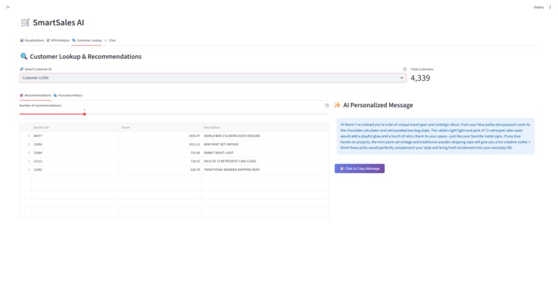 SmartSales AI – screenshot 2