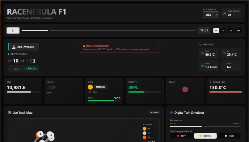 RaceNebula – screenshot 1