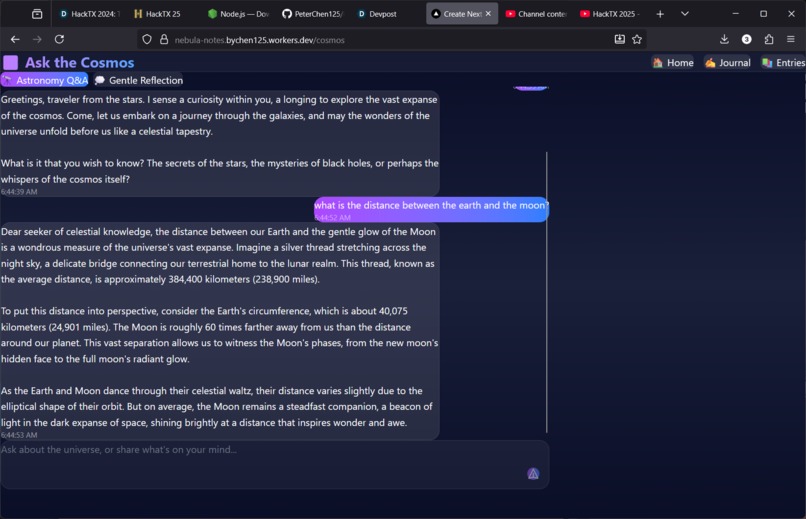 Nebula Notes – screenshot 2