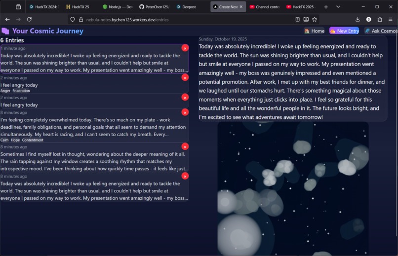 Nebula Notes – screenshot 4