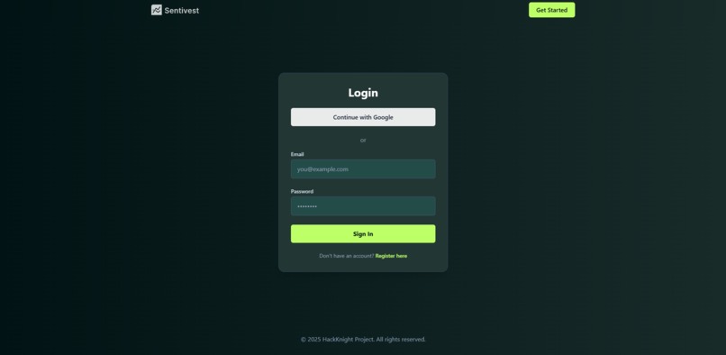 Sentivest – screenshot 3