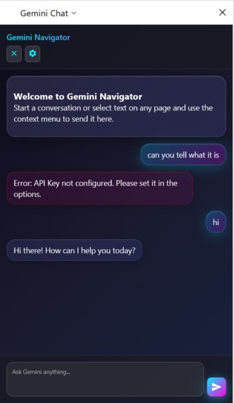 Gemini Navigator – screenshot 1