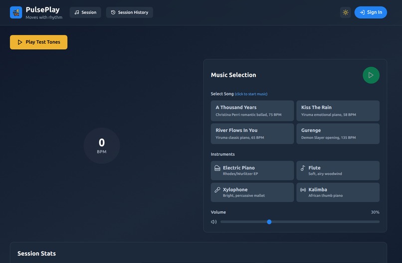 PulsePlay – screenshot 2