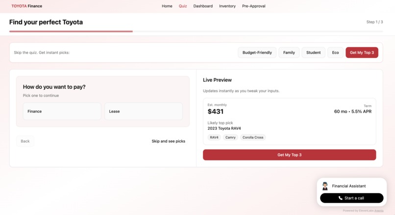 FiYota – screenshot 2