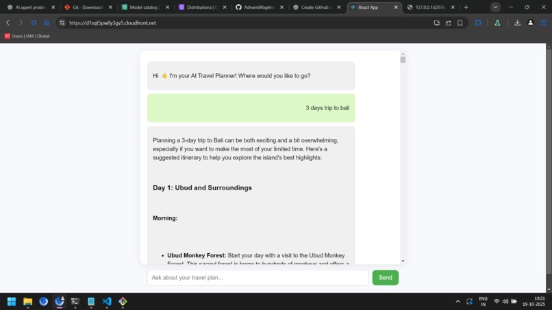AI Travel Planner – screenshot 1