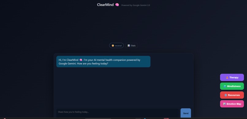 Clearmind – screenshot 1