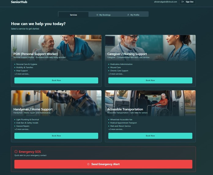SeniorHub – screenshot 2