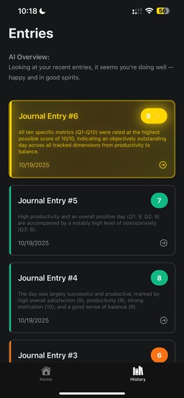 LunaLog – screenshot 3