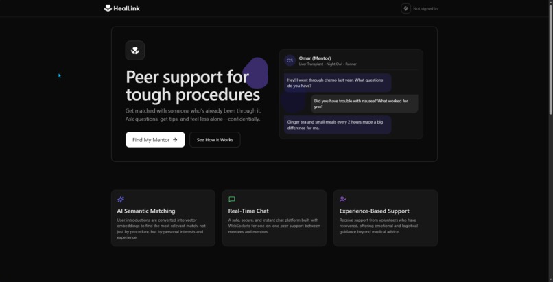 HealLink – screenshot 1