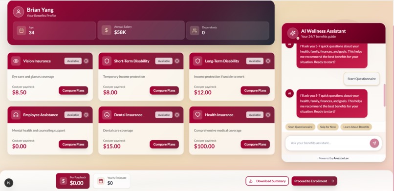Transforming Employee Health Insurance with AI Chatbot – screenshot 2