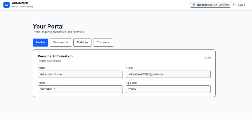 AutoMatch – screenshot 1