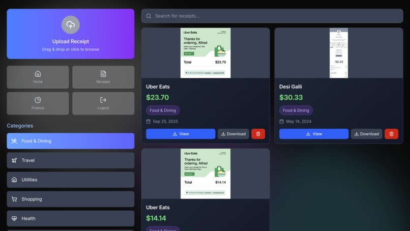 Receiptify – screenshot 2