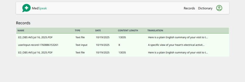 MedSpeak – screenshot 5