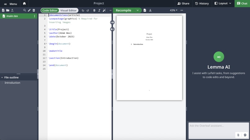 Lemma – screenshot 1