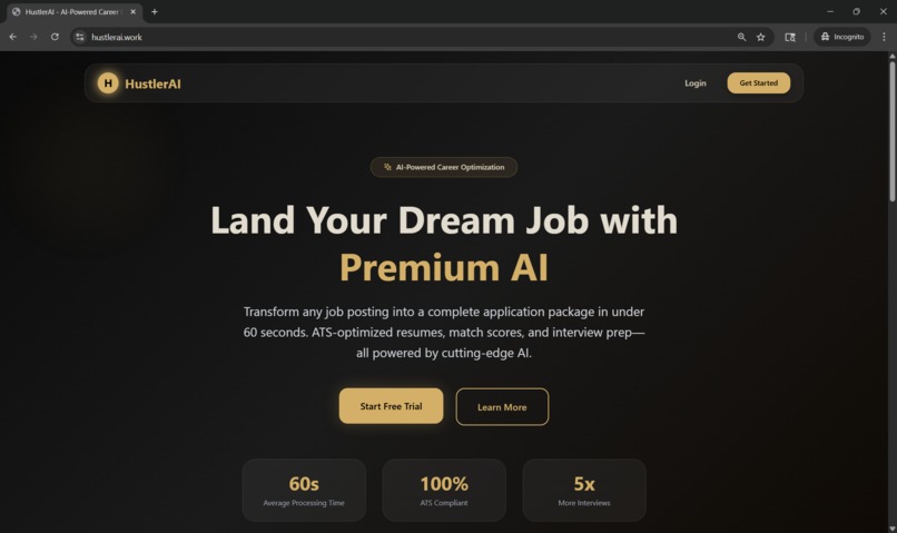 Hustler_AI – screenshot 1