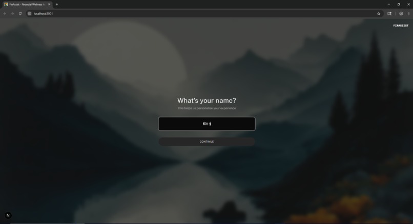 FinAssist: a financial hotline and personal mentor – screenshot 2