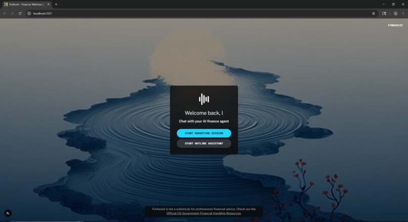 FinAssist: a financial hotline and personal mentor – screenshot 5