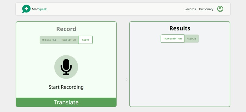 MedSpeak – screenshot 1