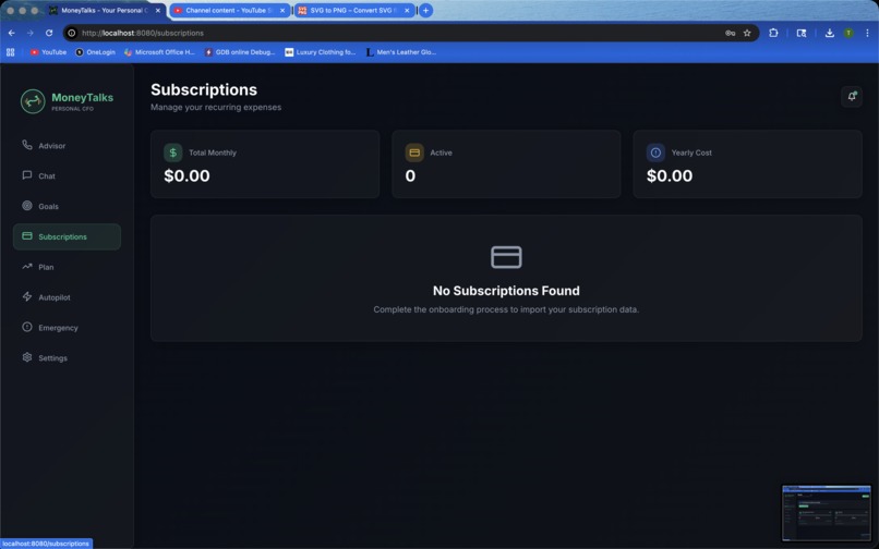 MoneyTalks – screenshot 3